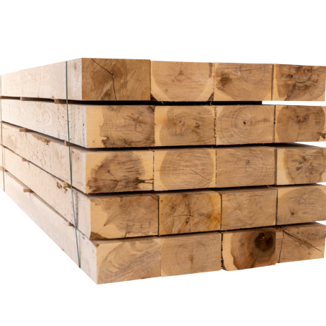 Pack de 20 x Poutres (Poteaux) en Chêne 2400 x 175 x 175 mm