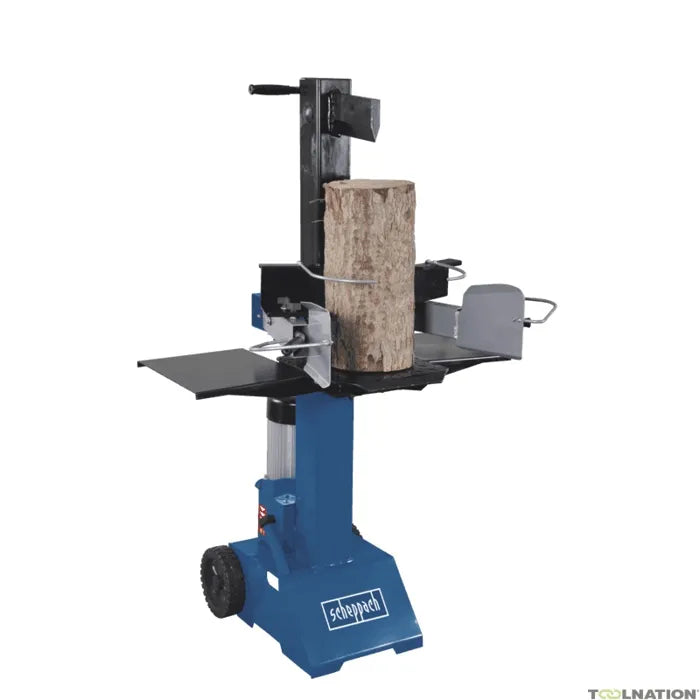 Fendeur de bûches SCHEPPACH 8 tonnes – 3000W – HL810 – Fendeur de buche – Horizontale – Bleu – 55 cm