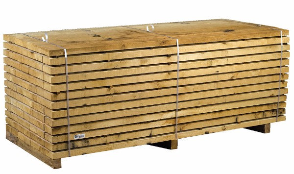 Paquet de 80 x Planches de Chêne – 2400 x 150 x 50 mm