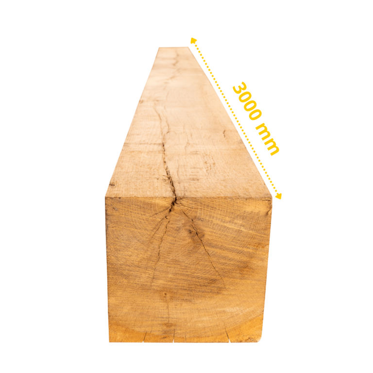 Pack de 20 x Poutres (Poteaux) en Chêne 3000 x 150 x 150 mm